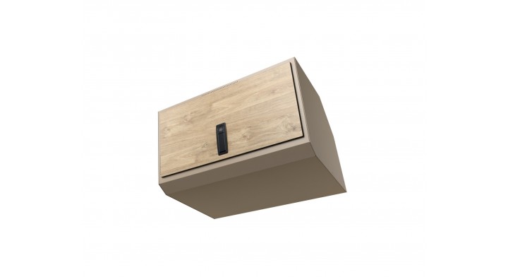 Moon Box IO - Barva: RAL 1019, Model vozu: Sprinter 901 / 903 / 904 / 906 / 907 / 910 / VW Crafter I / VW LT / Ford Transit MK8 / Renault Master 3 / Opel Movano 2 / Nissan NV400 (IO / TEBE 109°), MOLLE systém: základní provedení (bez MOLLE systému), Velikost: 50 cm