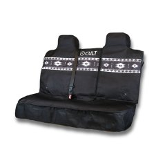 Potah na zadní sedadla CULT Aztec Black & White (osobní vozy a pickupy)