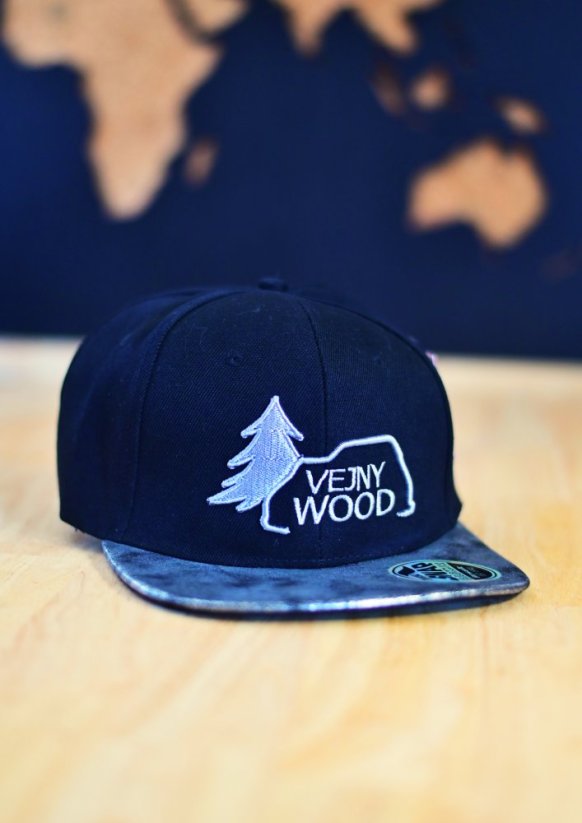 Snapback VejnyWood Metalic