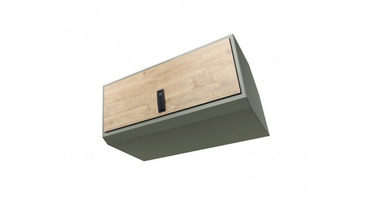 Moon Box IO - Barva: RAL 7033, Model vozu: VW Crafter / MAN TGE H3 / Fiat Ducato III / Citroen Jumper II / Peugeot Boxer II / RAM Promaster H2 / Toyota ProAce Max / Opel Movano 3 (IO / TEBE 101°), MOLLE systém: základní provedení (bez MOLLE systému), Velikost: 65 cm
