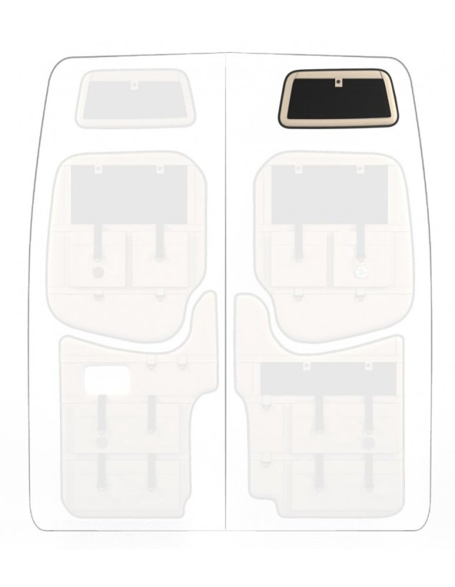 Moon Organizer Mercedes Sprinter 906 - Typ kapsáře: Standard, Umístění kapsáře: levý horní, Barva: béžová