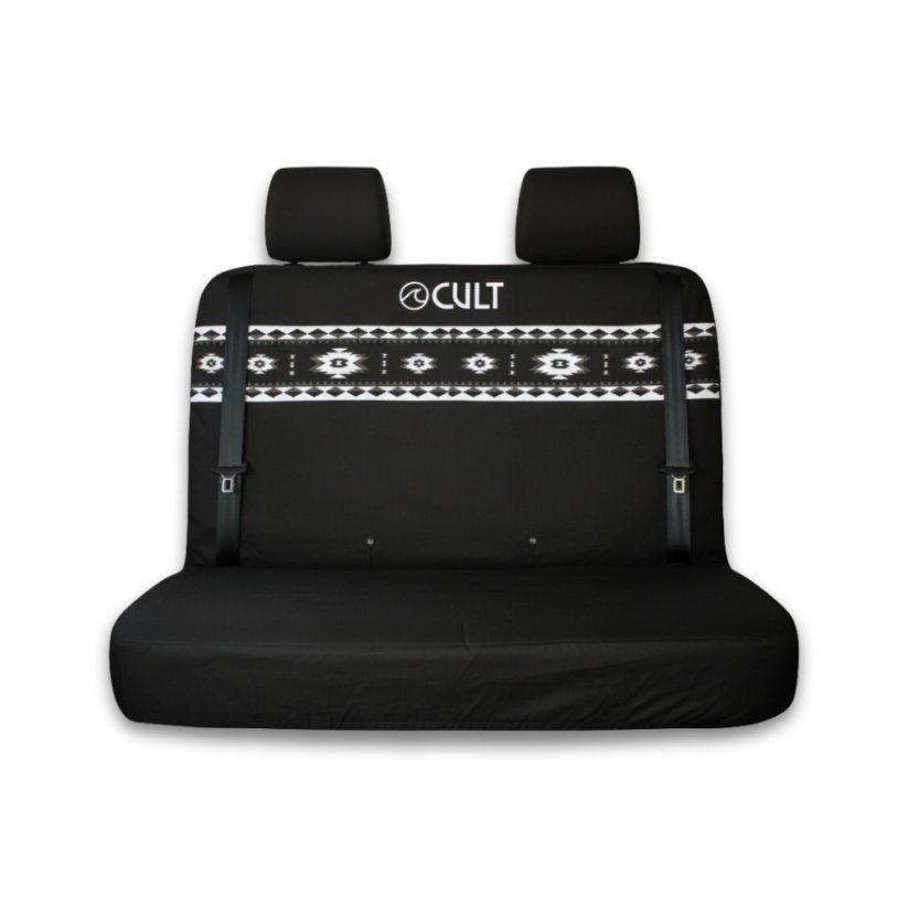Potah na zadní sedadlo CULT Aztec Black & White (VW California)