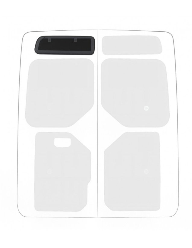 Moon Organizer MAN TGE / Volkswagen Crafter II. - Typ kapsáře: Standard, Výška vozu: H2, Umístění kapsáře: pravý horní, Barva: antracit