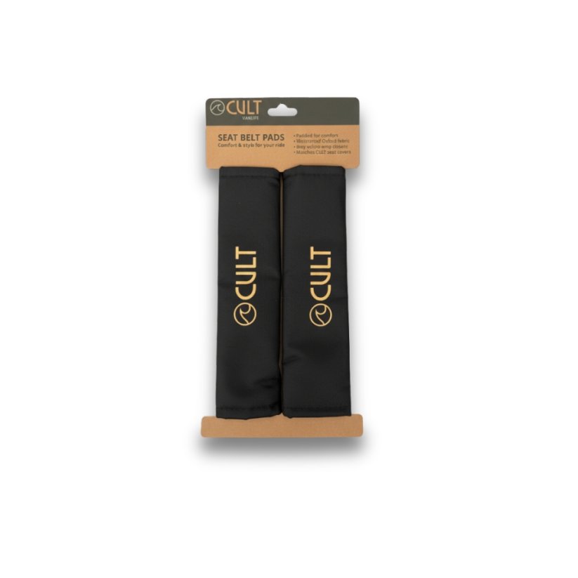 Potah na bezpečnostní pásy CULT Black