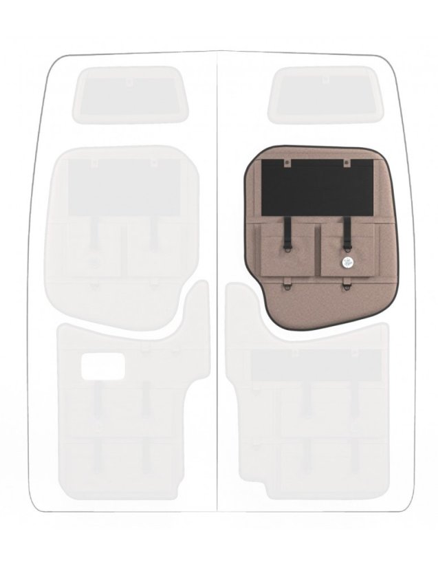 Moon Organizer Mercedes Sprinter 906 - Typ kapsáře: Standard, Umístění kapsáře: levý středový, Barva: hnědá