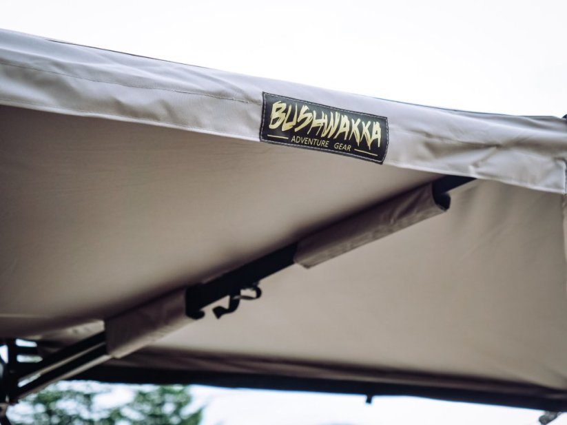 Markýza Bushwakka Extreme Darkness 270° - Varianta montáže markýzy: pravostranná
