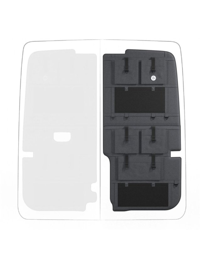 Moon Organizer MAN TGE / Volkswagen Crafter II. - Typ kapsáře: MAX, Výška vozu: H1, Umístění kapsáře: levý, Barva: antracit