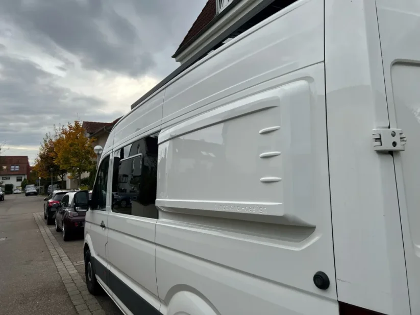 Longsleeper© VW Crafter od 2017 / MAN TGE - Umístění rozšiřujícího boku: pravá strana (spolujezdec)