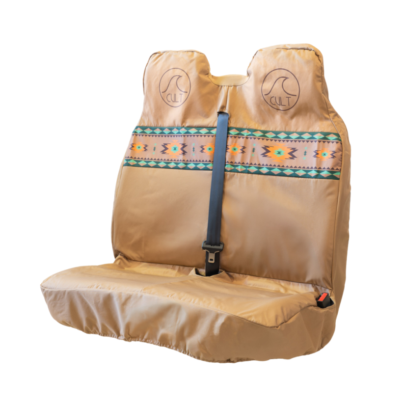 Potah na sedadlo CULT Aztec Brown (DOUBLE)