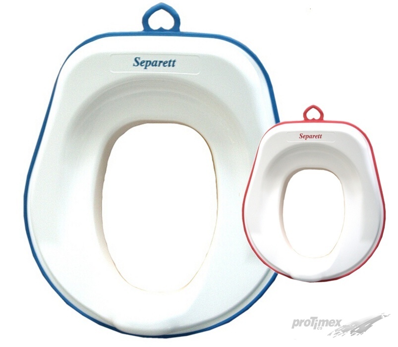 Univerzální dětské WC sedátko Separett - Barva: modrá