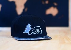 Snapback VejnyWood Metalic