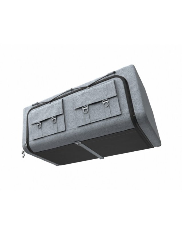 Moon Box TEBE - Barva: šedá, Model vozu: Sprinter 901 / 903 / 904 / 906 / 907 / 910 / VW Crafter I / VW LT / Ford Transit MK8 / Renault Master 3 / Opel Movano 2 / Nissan NV400 (IO / TEBE 109°), Velikost: 70 cm