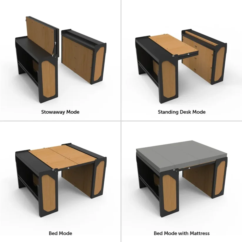 Rover Garage System 3v1 - Rover garáž - Rover Garage - varianty: Bez výplní a matrace