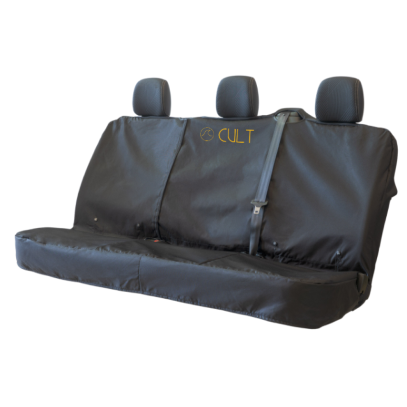 Potah na zadní sedadlo CULT Black (trojité sedadlo - dodávky)