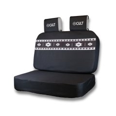 Potah na zadní sedadlo CULT Aztec Black & White (Campervan)