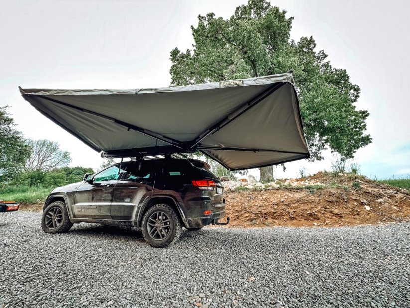 Markýza Bushwakka Extreme 270° PRO - Black - Varianta montáže markýzy: pravostranná