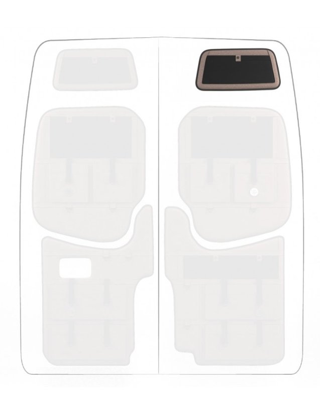 Moon Organizer Mercedes Sprinter 906 - Typ kapsáře: Standard, Umístění kapsáře: levý horní, Barva: hnědá