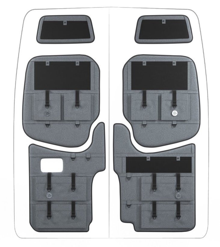 Moon Organizer Mercedes Sprinter 906 - Typ kapsáře: Standard, Umístění kapsáře: levý dolní, Barva: hnědá